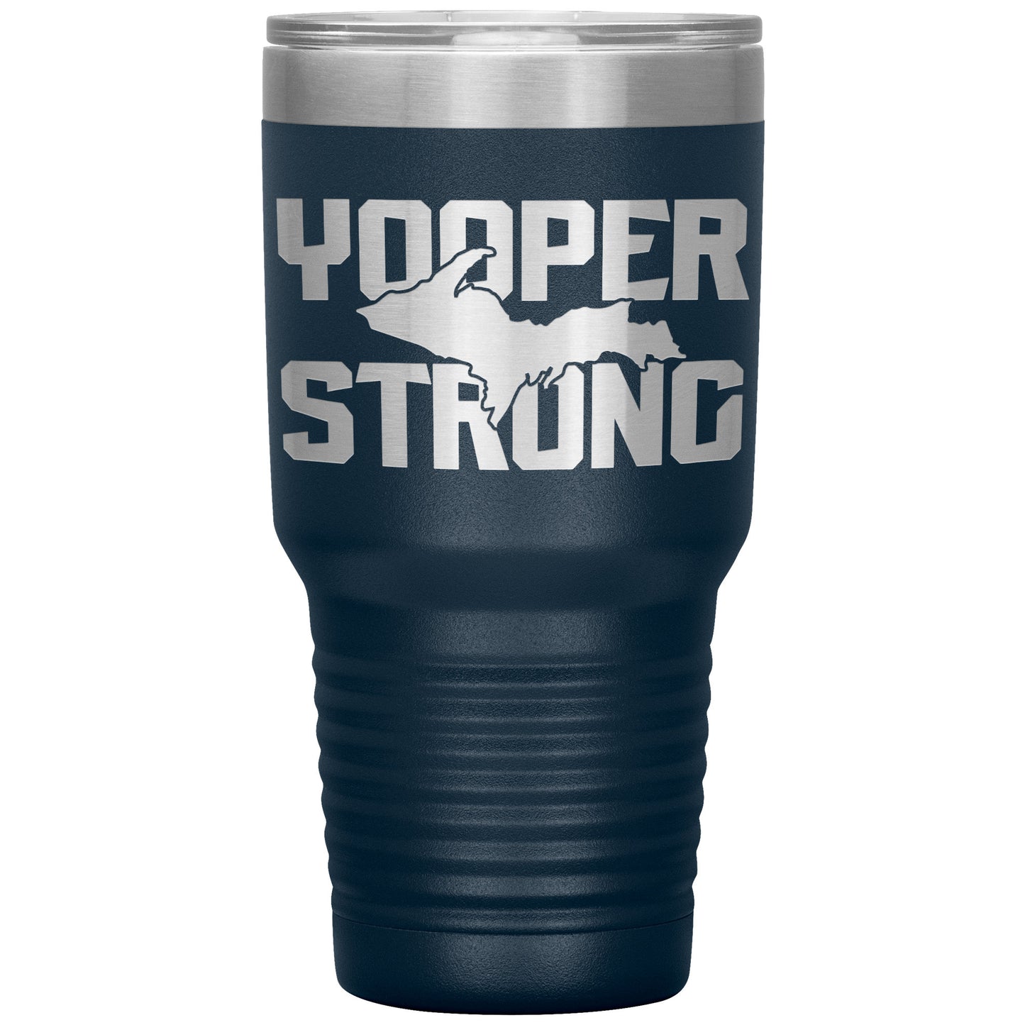 U.P. Coffee Tumbler 30 oz | Yooper Strong | Yooper Travel Mug