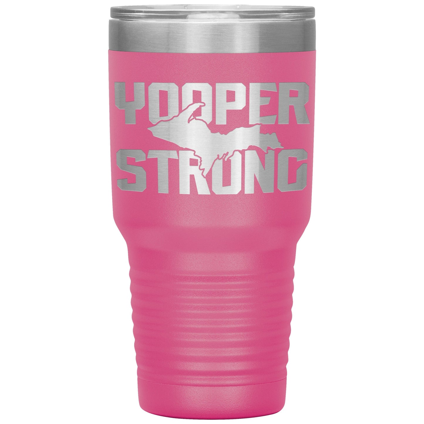 U.P. Coffee Tumbler 30 oz | Yooper Strong | Yooper Travel Mug