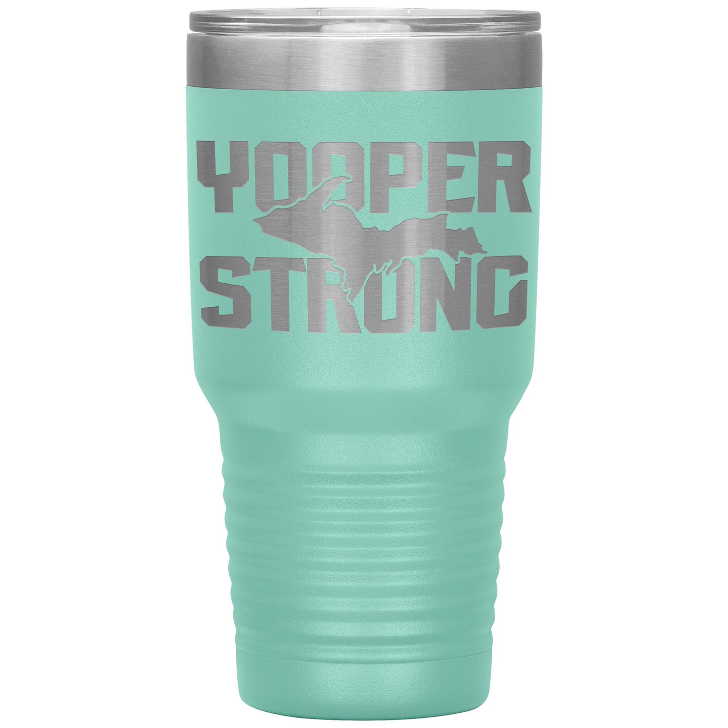 U.P. Coffee Tumbler 30 oz | Yooper Strong | Yooper Travel Mug