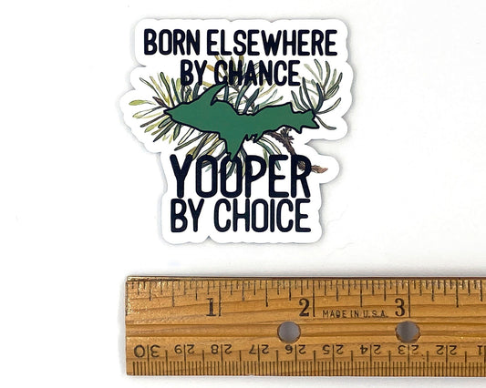 Yooper Stickers | Upper Michigan Sticker | Yooper Decal