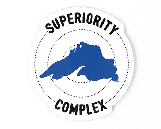 Lake Superior Sticker | Great Lakes Decal | Upper Michigan Stickers