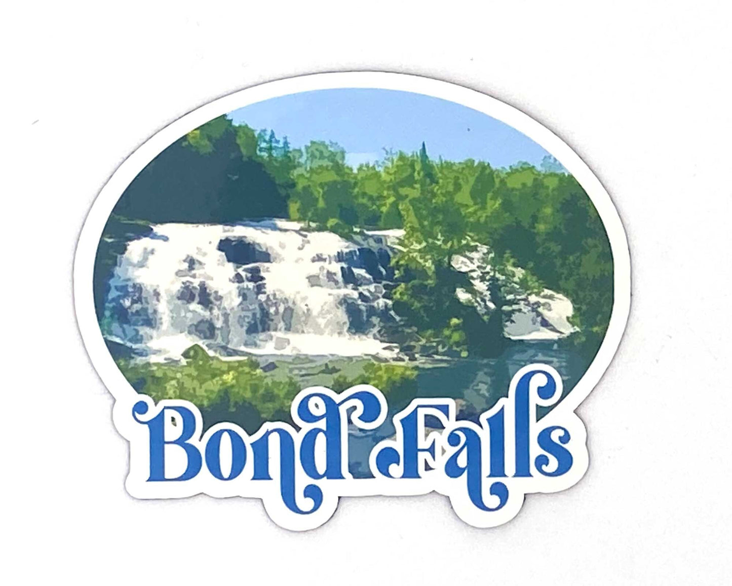 Bond Falls Sticker, Upper Michigan Stickers, Yooper Gift
