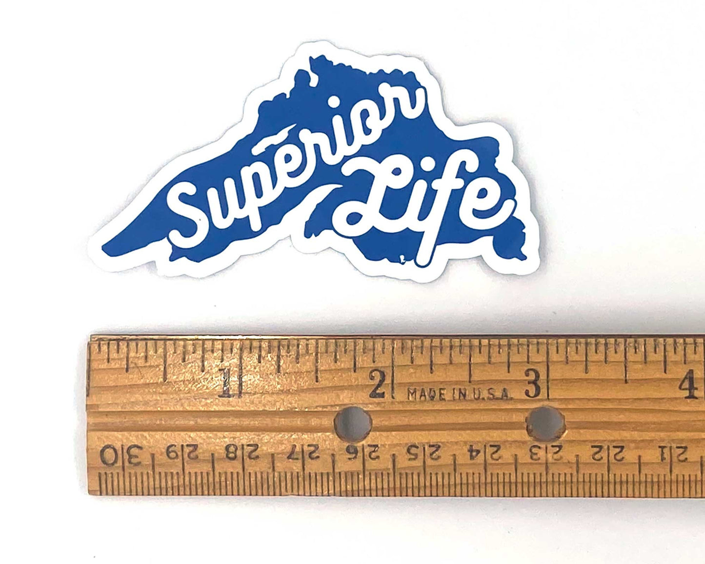 Lake Superior Life Sticker, Great Lakes Decal, Lake Lover Gift