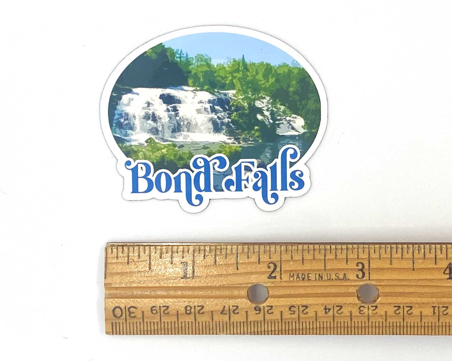 Bond Falls Sticker, Upper Michigan Stickers, Yooper Gift