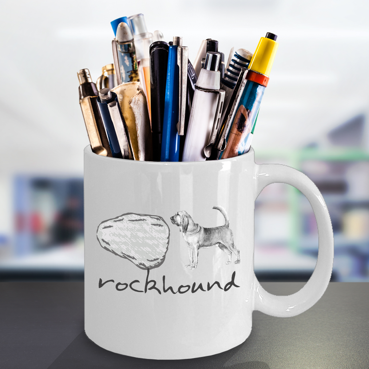 Rockhound Mug for Rock and Agate Hunters