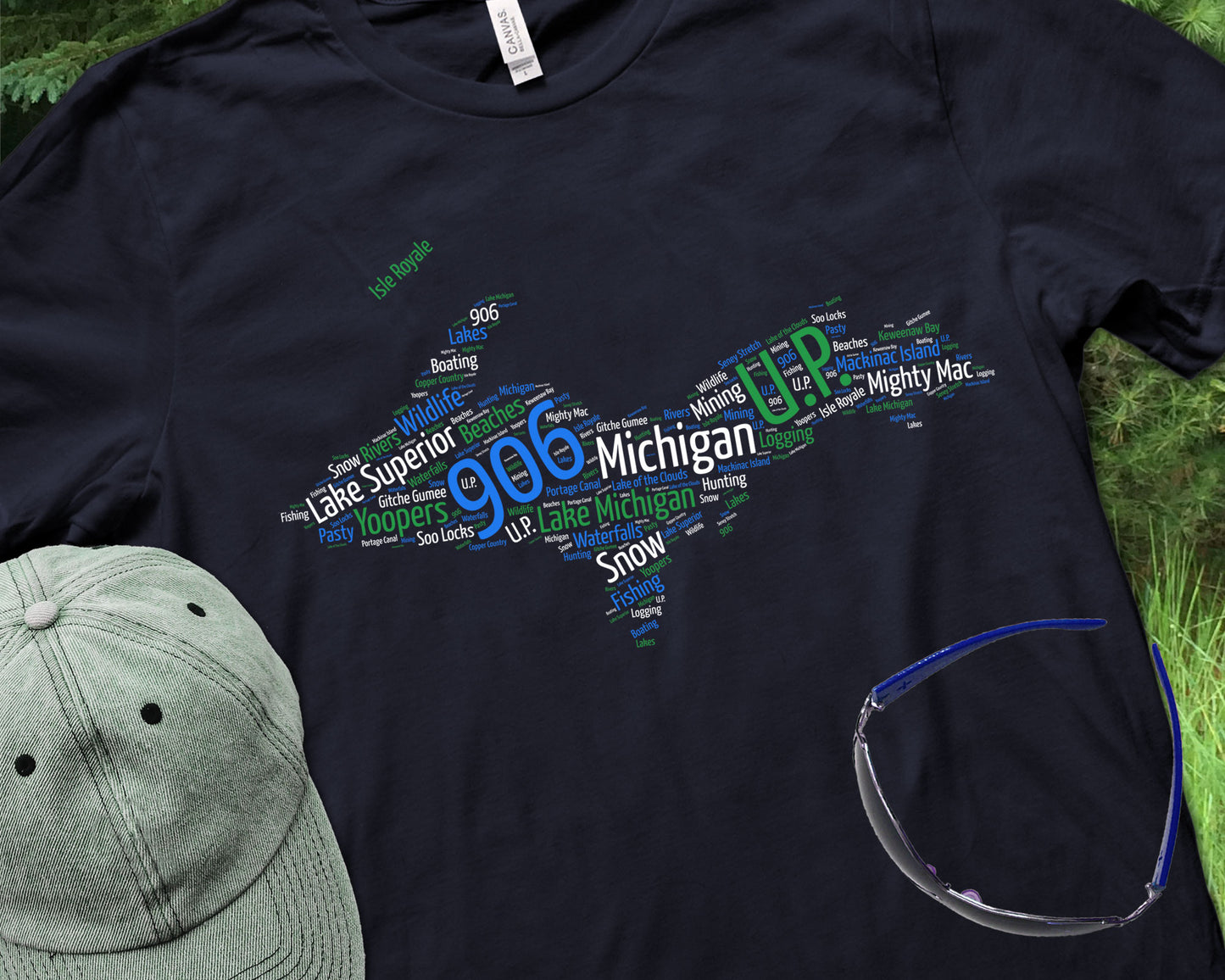 Upper Peninsula of Michigan Shirt | 906 Lake Superior U.P.