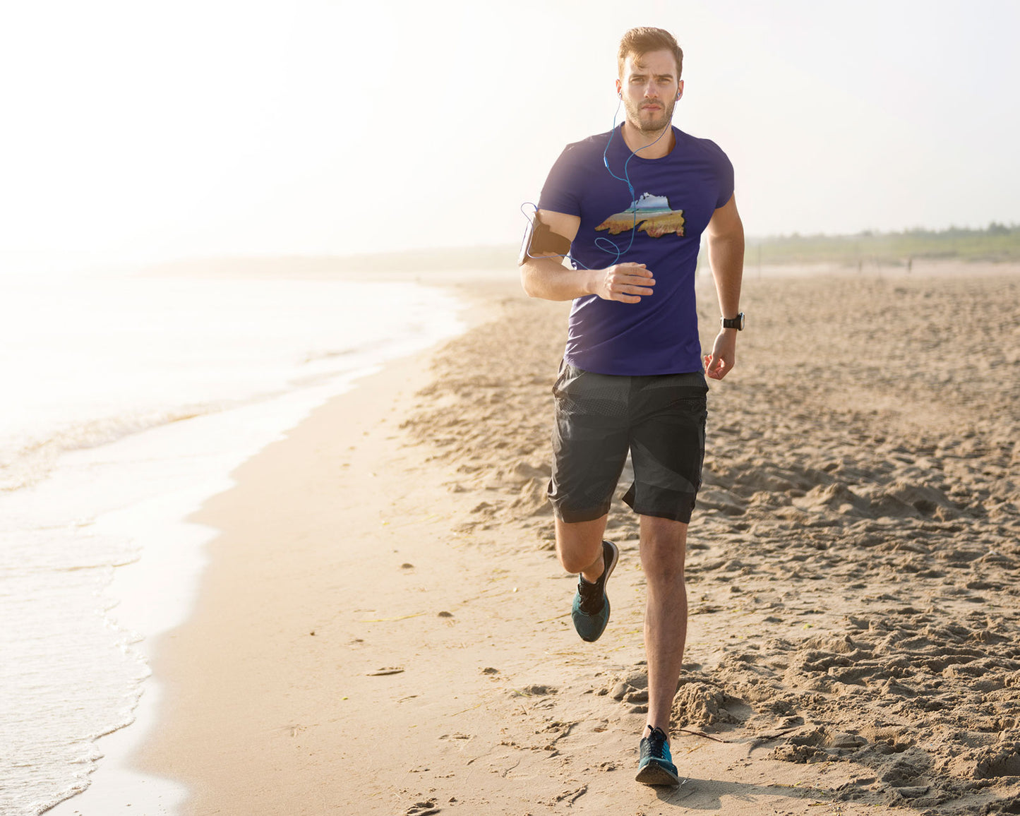 Lake Superior Lovers Shirt | Beach Scene in Autumn