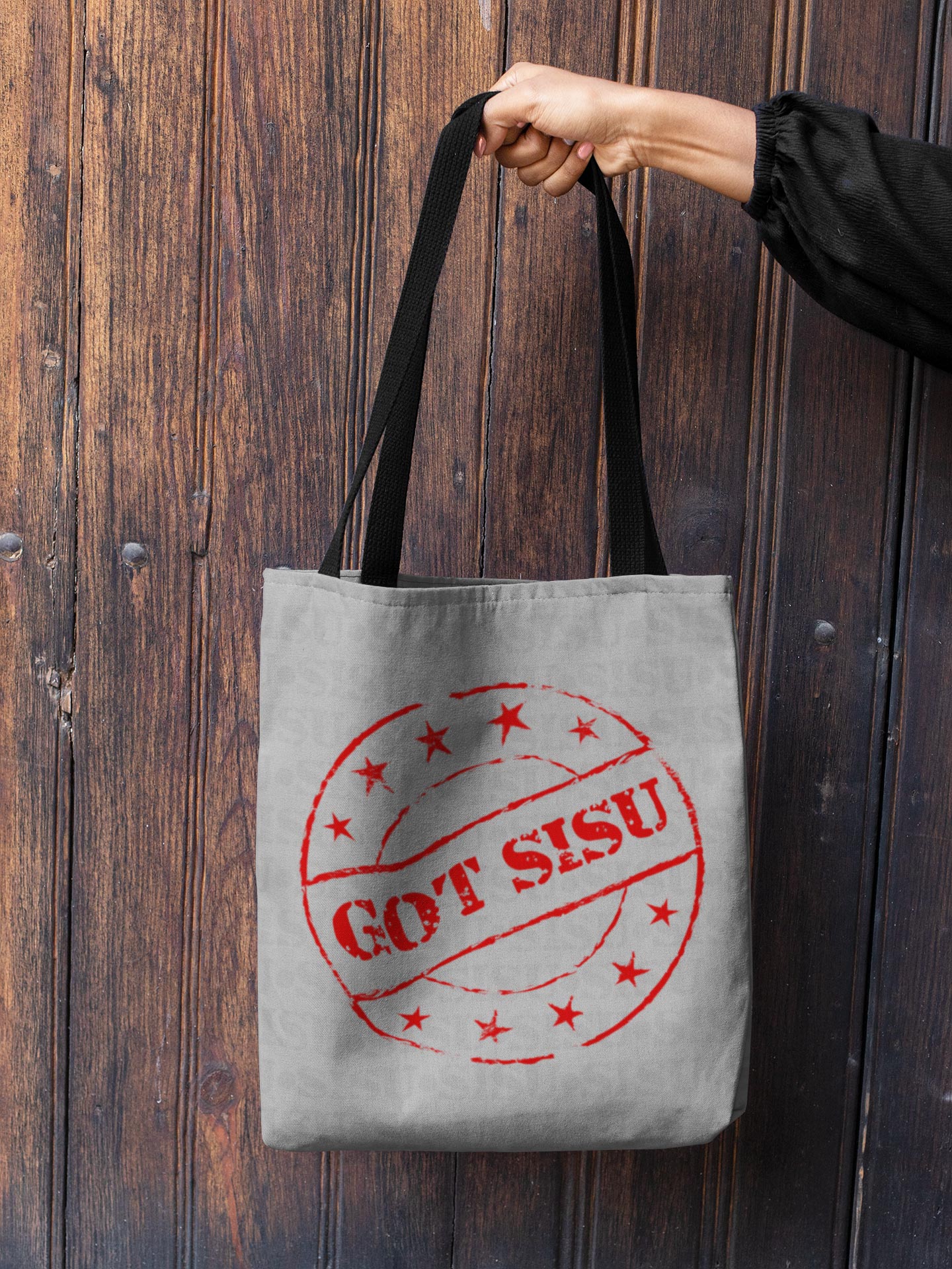 Sisu Tote Bag for Finnish Yoopers | Got Sisu Stamp