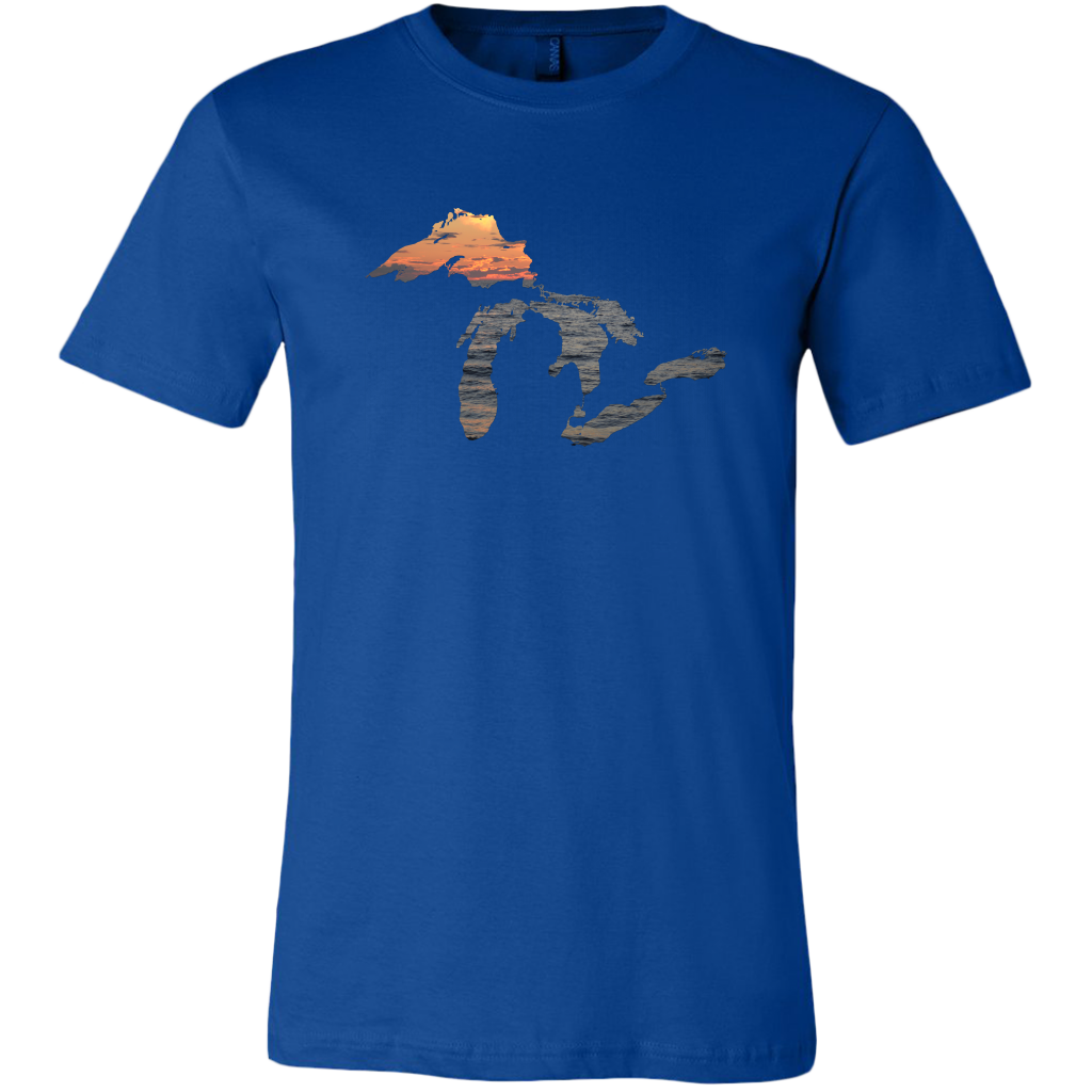 Great Lakes Shirt | Sunset Over Water | Lake Superior, Michigan, Huron, Ontario, Erie