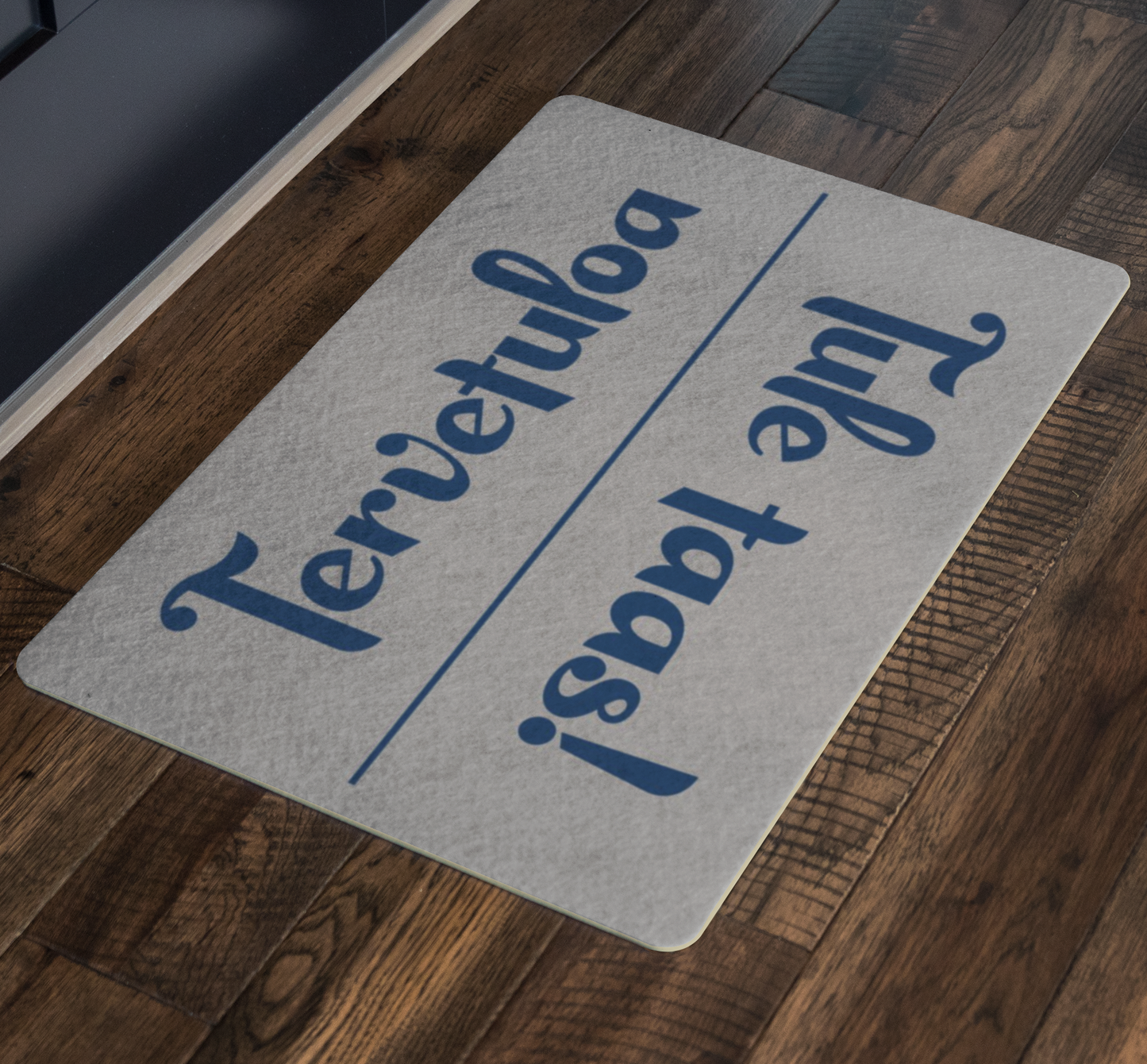 Tervetuloa (Welcome) Finnish Doormat | Tule Taas (Come Again!)